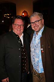 Kabarettist Helmut Schleich mit Moses Wolff (©Foto: Martin Schmitz)